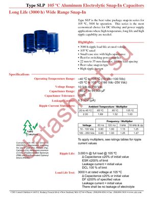 SLP103M016C1P3 datasheet  